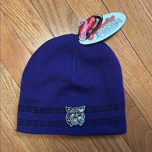 New Purple Captivating Headgear Weslaco East Wildcats Reversible Uncuffed Beanie